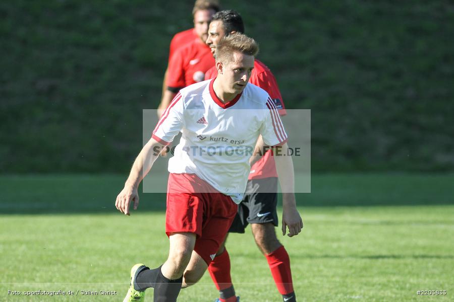 Julian Wahnschaffe, Kreisklasse Würzburg, 15.10.2017, FC Ruppertshütten, FV Langenprozelten/Neuendorf - Bild-ID: 2203833