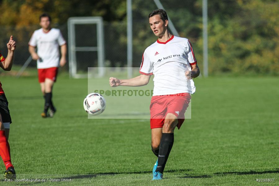 Fabian Imhof, Kreisklasse Würzburg, 15.10.2017, FC Ruppertshütten, FV Langenprozelten/Neuendorf - Bild-ID: 2203837
