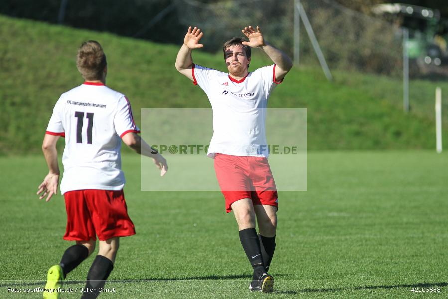 Julian Wahnschaffe, Kreisklasse Würzburg, 15.10.2017, FC Ruppertshütten, FV Langenprozelten/Neuendorf - Bild-ID: 2203838