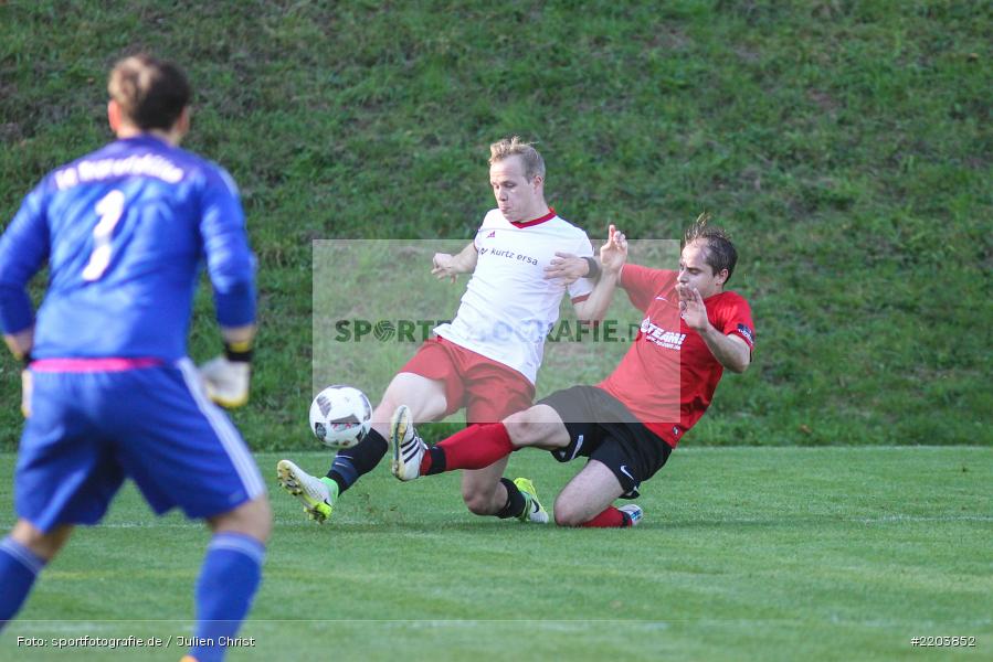 Heiko Wenzel, Patrick Kraft, Kreisklasse Würzburg, 15.10.2017, FC Ruppertshütten, FV Langenprozelten/Neuendorf - Bild-ID: 2203852