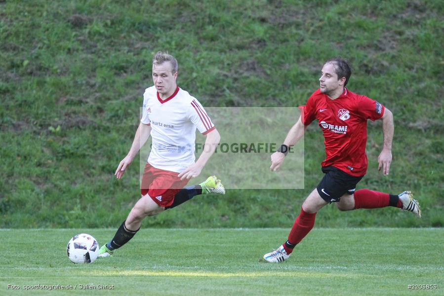 Heiko Wenzel, Patrick Kraft, Kreisklasse Würzburg, 15.10.2017, FC Ruppertshütten, FV Langenprozelten/Neuendorf - Bild-ID: 2203853