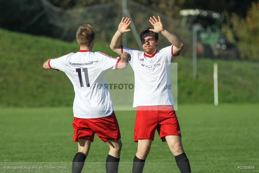 Julian Wahnschaffe, Kreisklasse Würzburg, 15.10.2017, FC Ruppertshütten, FV Langenprozelten/Neuendorf - Bild-ID: 2203854