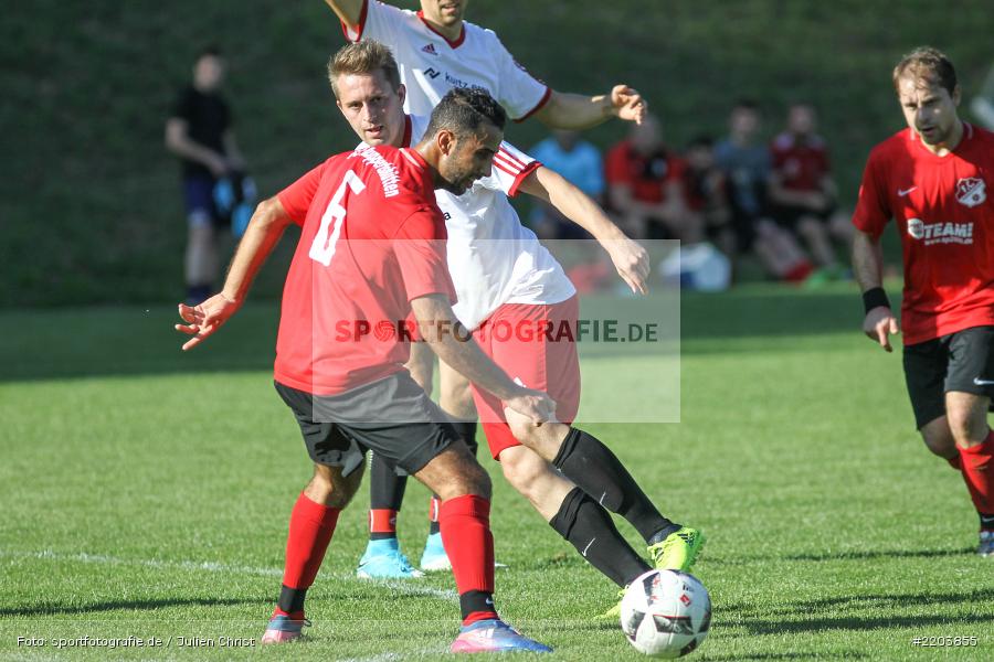 Ferat Demir, Julian Wahnschaffe, Kreisklasse Würzburg, 15.10.2017, FC Ruppertshütten, FV Langenprozelten/Neuendorf - Bild-ID: 2203855