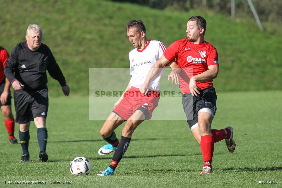 Andy Egert, Alexander Focht, Kreisklasse Würzburg, 15.10.2017, FC Ruppertshütten, FV Langenprozelten/Neuendorf - Bild-ID: 2203858