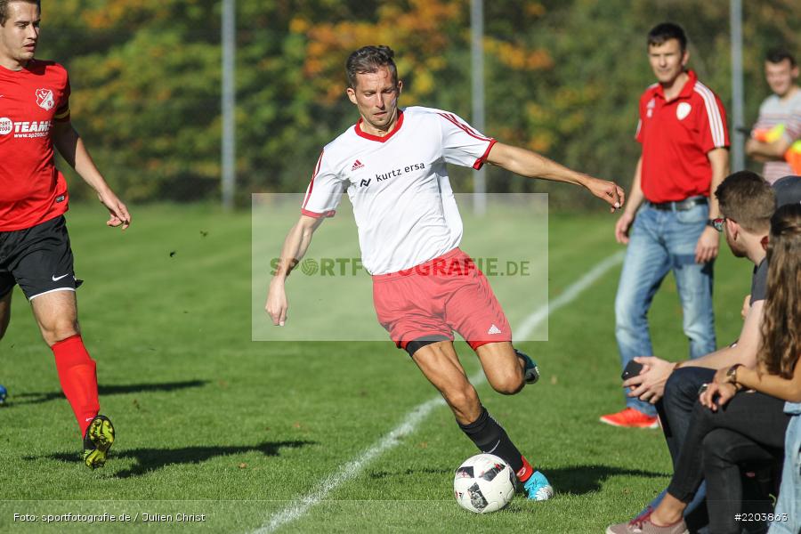 Alexander Focht, Kreisklasse Würzburg, 15.10.2017, FC Ruppertshütten, FV Langenprozelten/Neuendorf - Bild-ID: 2203863