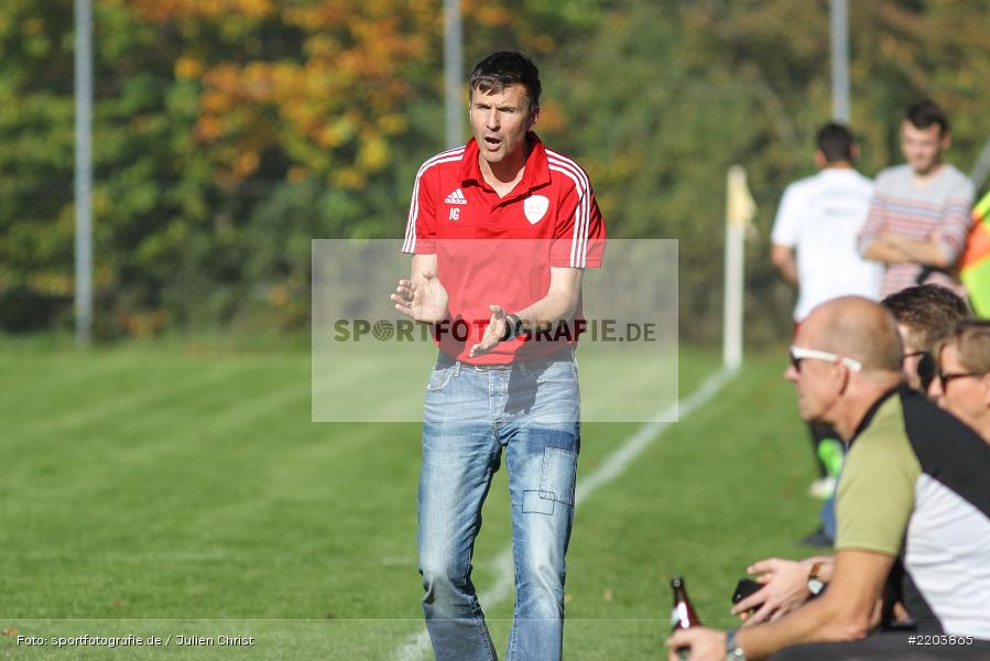 Jens Göbel, Kreisklasse Würzburg, 15.10.2017, FC Ruppertshütten, FV Langenprozelten/Neuendorf - Bild-ID: 2203865