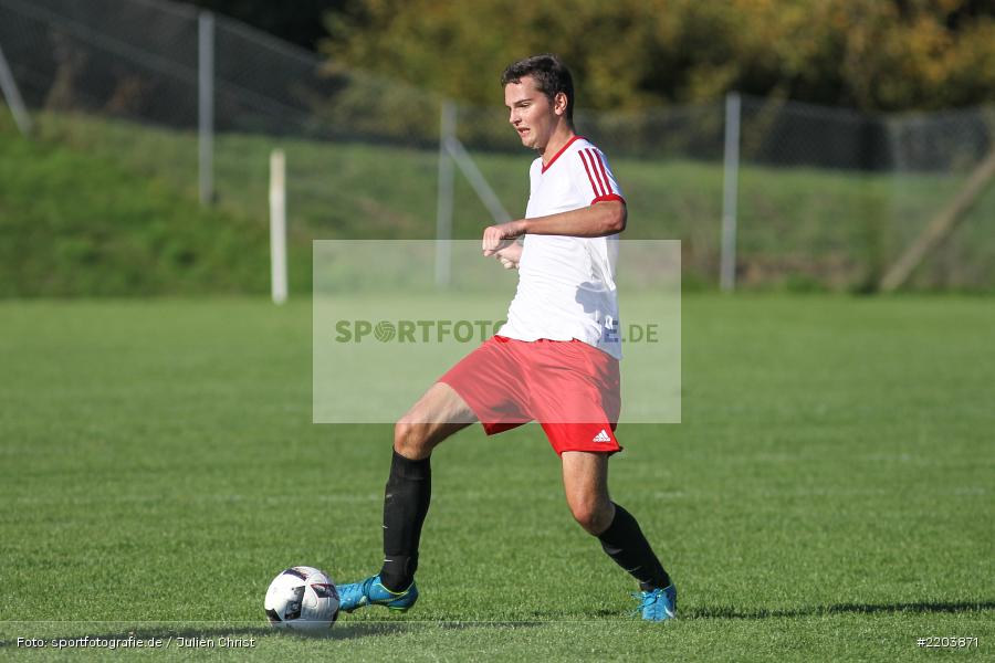 Fabian Imhof, Kreisklasse Würzburg, 15.10.2017, FC Ruppertshütten, FV Langenprozelten/Neuendorf - Bild-ID: 2203871