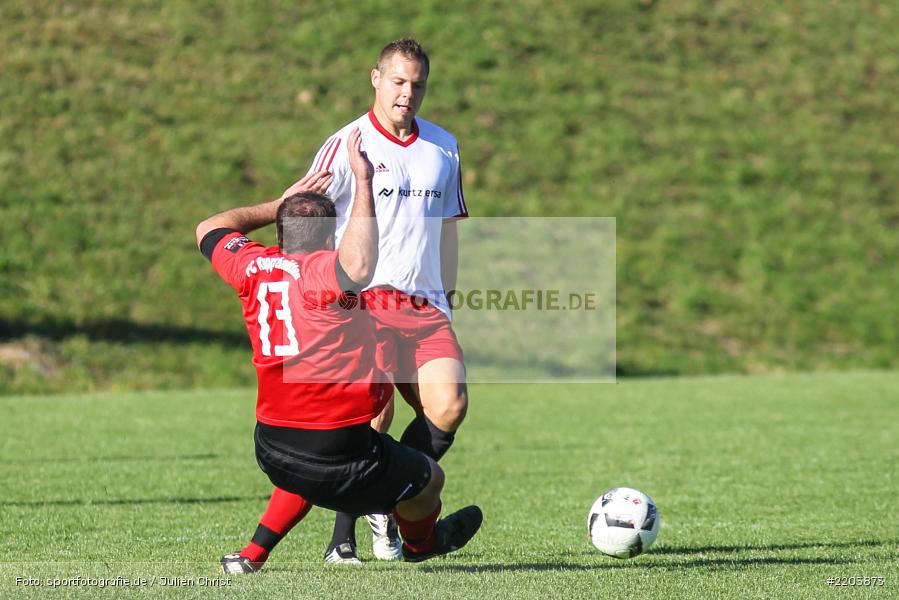 Devin Hostetter, Sebastian Kittelmann, Kreisklasse Würzburg, 15.10.2017, FC Ruppertshütten, FV Langenprozelten/Neuendorf - Bild-ID: 2203873