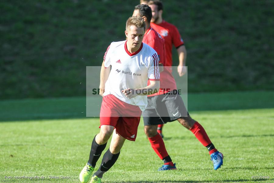 Julian Wahnschaffe, Kreisklasse Würzburg, 15.10.2017, FC Ruppertshütten, FV Langenprozelten/Neuendorf - Bild-ID: 2203874