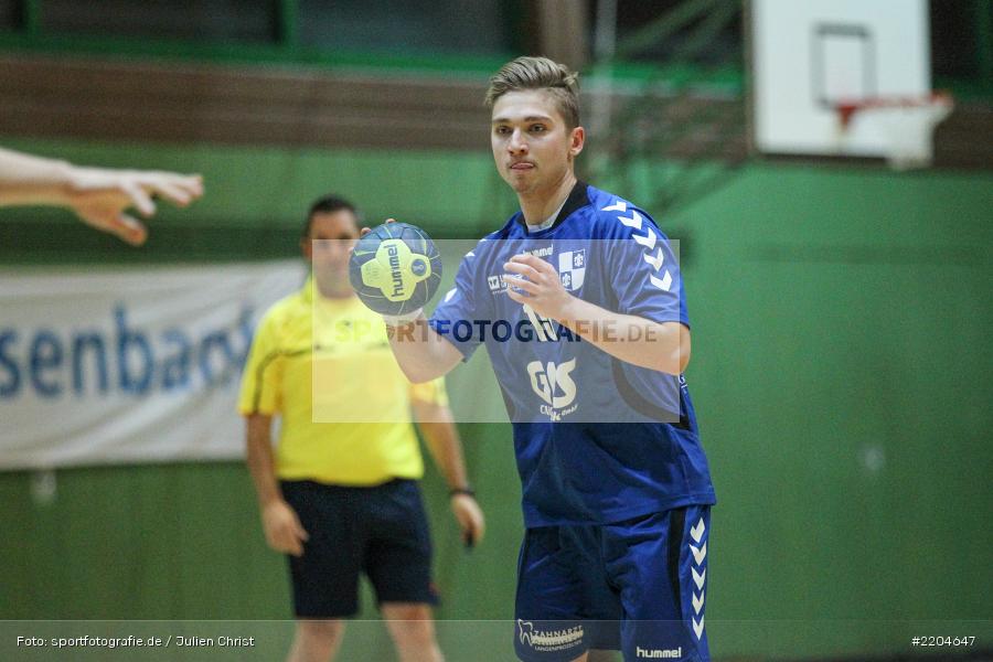 Jonas Holaschke, 29.10.2017, Handball, MHV Schweinfurt II, TSV Karlstadt - Bild-ID: 2204647 Jonas Holaschke, 29.10.2017, Handball, MHV Schweinfurt II, TSV Karlstadt - Bild-ID: 2204647