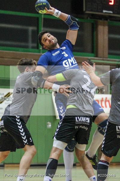 Daniel Born, Alexander Bitsch, 29.10.2017, Handball, MHV Schweinfurt II, TSV Karlstadt - Bild-ID: 2204648 Daniel Born, Alexander Bitsch, 29.10.2017, Handball, MHV Schweinfurt II, TSV Karlstadt - Bild-ID: 2204648