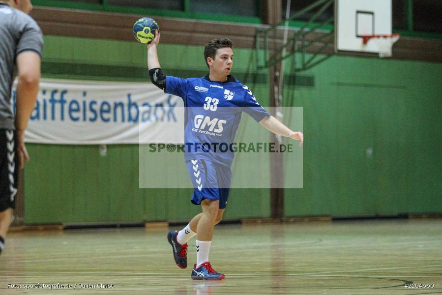 Benedikt Fuchs, 29.10.2017, Handball, MHV Schweinfurt II, TSV Karlstadt - Bild-ID: 2204660 Benedikt Fuchs, 29.10.2017, Handball, MHV Schweinfurt II, TSV Karlstadt - Bild-ID: 2204660