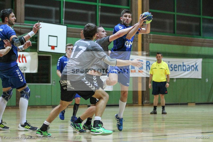 Sebastian Schmid, Jakob Nielsen, 29.10.2017, Handball, MHV Schweinfurt II, TSV Karlstadt - Bild-ID: 2204664 Sebastian Schmid, Jakob Nielsen, 29.10.2017, Handball, MHV Schweinfurt II, TSV Karlstadt - Bild-ID: 2204664