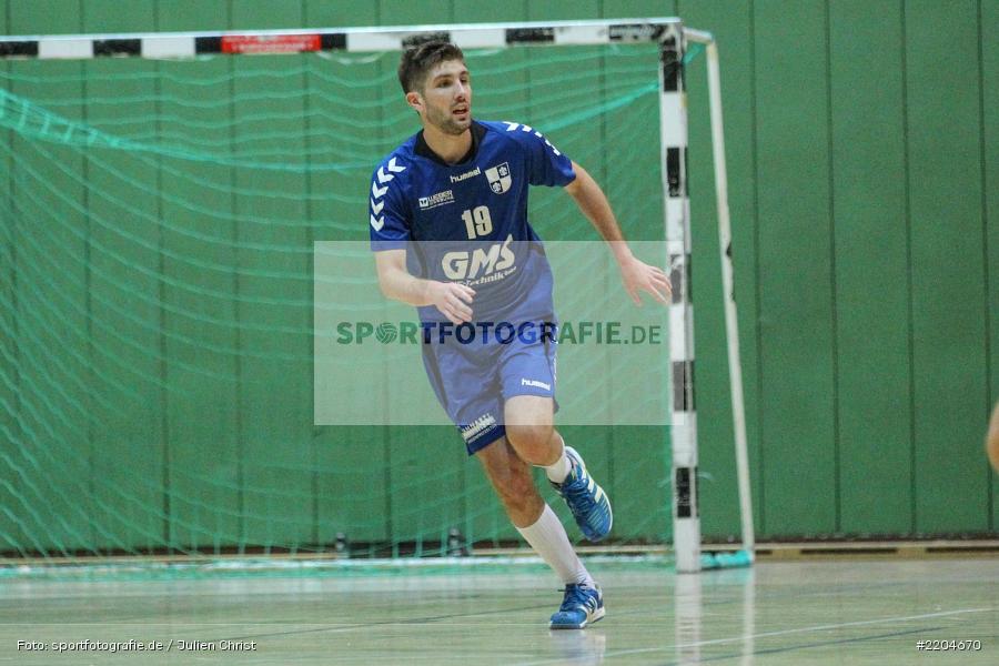 Sebastian Schmid, 29.10.2017, Handball, MHV Schweinfurt II, TSV Karlstadt - Bild-ID: 2204670 Sebastian Schmid, 29.10.2017, Handball, MHV Schweinfurt II, TSV Karlstadt - Bild-ID: 2204670
