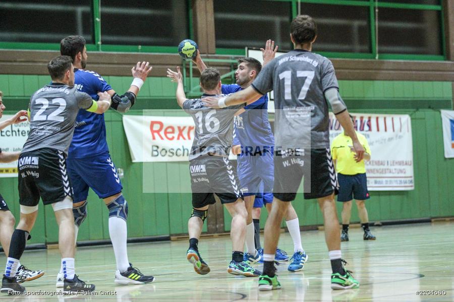 Jakob Nielsen, Sebastian Schmid, 29.10.2017, Handball, MHV Schweinfurt II, TSV Karlstadt - Bild-ID: 2204680 Jakob Nielsen, Sebastian Schmid, 29.10.2017, Handball, MHV Schweinfurt II, TSV Karlstadt - Bild-ID: 2204680