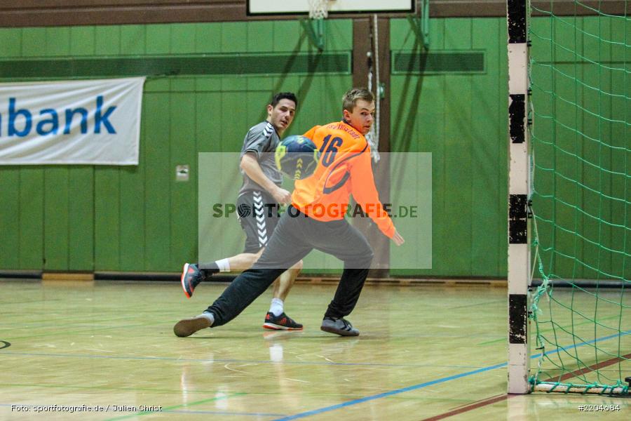 Michael Schwab, Alexander Beyfuß, 29.10.2017, Handball, MHV Schweinfurt II, TSV Karlstadt - Bild-ID: 2204684