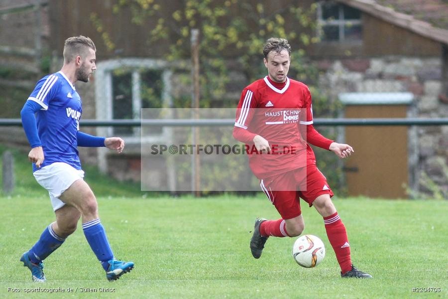 Julian Volpert, Steffen Lochmann, 31.10.2017, Kreisklasse Würzburg, FV Wernfeld/Adelsberg, FC Karsbach - Bild-ID: 2204703