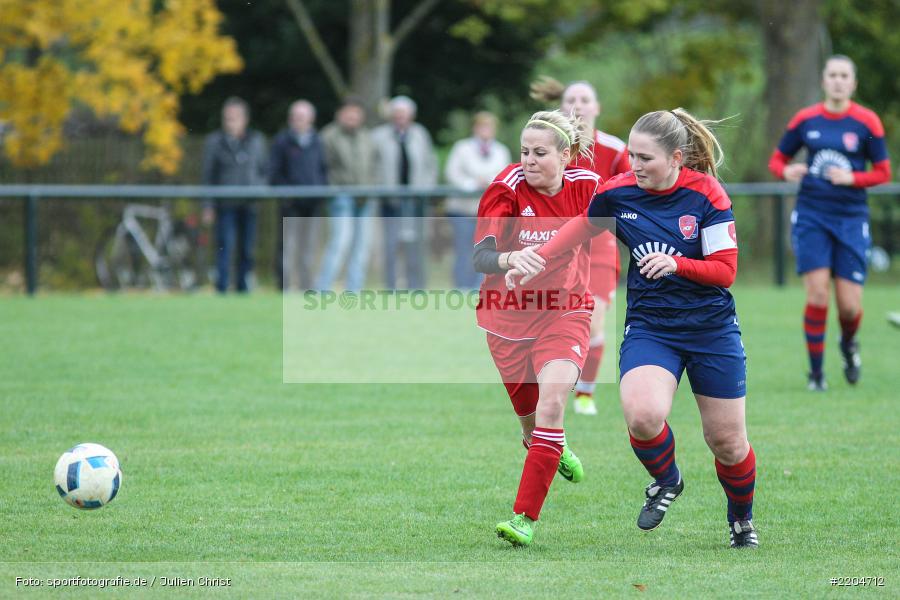 Marie Theres Franz, Sabine Sattler, 31.10.2017, Verbandspokal, 1. FFC Hof, FC Karsbach - Bild-ID: 2204712