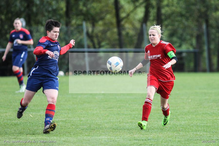 Marie Theres Franz, Jasmin Weiß, 31.10.2017, Verbandspokal, 1. FFC Hof, FC Karsbach - Bild-ID: 2204714