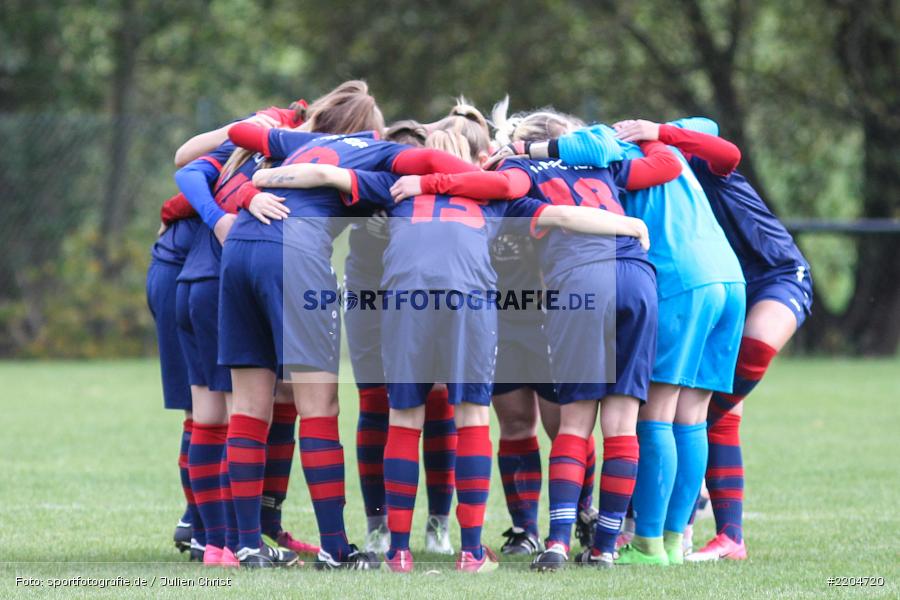 Mannschaftskreis, 31.10.2017, Verbandspokal, 1. FFC Hof, FC Karsbach - Bild-ID: 2204720