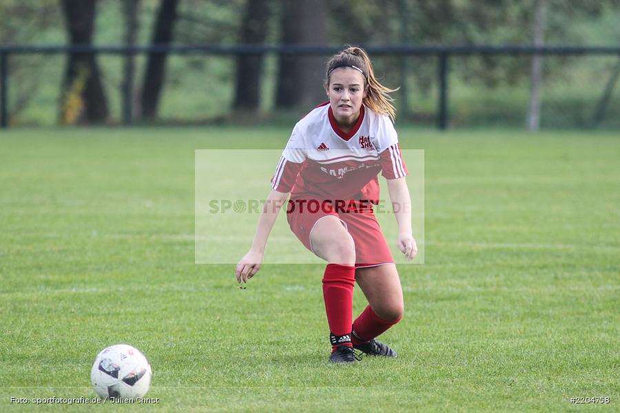 Sophia Burkard, Bezirksliga Frauen, 04.11.2017, TuS Röllbach, FC Karsbach 2 - Bild-ID: 2204758