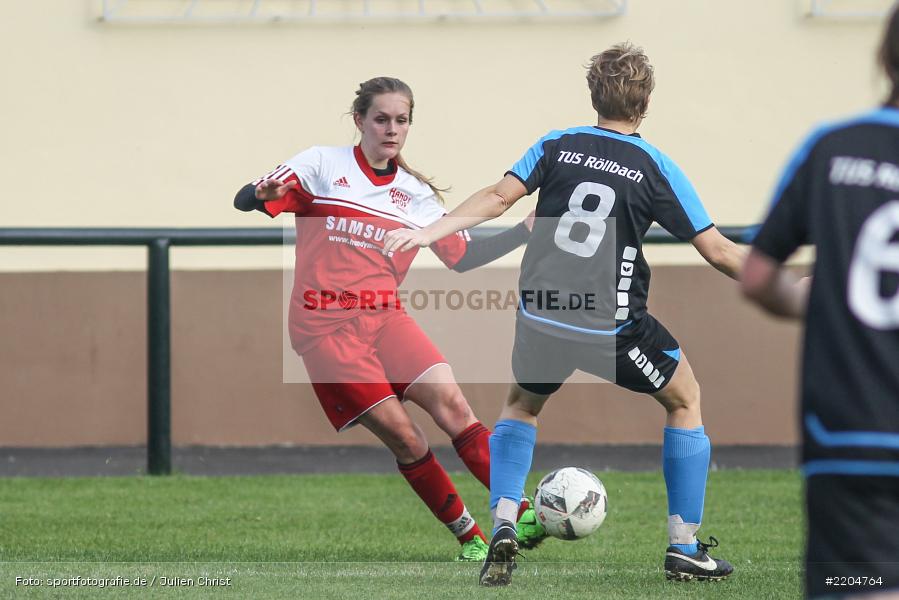 Manja Schäfer, Anna Lehofer, Bezirksliga Frauen, 04.11.2017, TuS Röllbach, FC Karsbach 2 - Bild-ID: 2204764