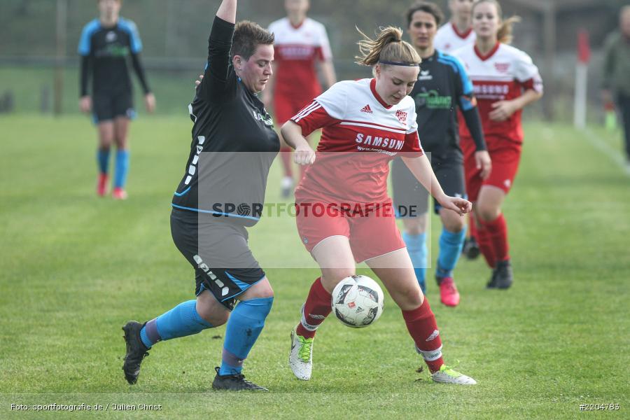 Camilla Fischer, Laura Mann, Bezirksliga Frauen, 04.11.2017, TuS Röllbach, FC Karsbach 2 - Bild-ID: 2204783