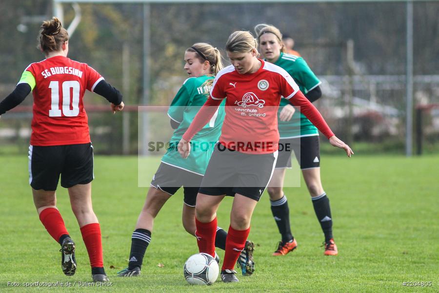 Anne-Kathrin Flederer, Anne Schierling, 04.11.2017, Kreisliga Frauen, FV Karlstadt, SG 1920 Burgsinn - Bild-ID: 2204805 Anne-Kathrin Flederer, Anne Schierling, 04.11.2017, Kreisliga Frauen, FV Karlstadt, SG 1920 Burgsinn - Bild-ID: 2204805