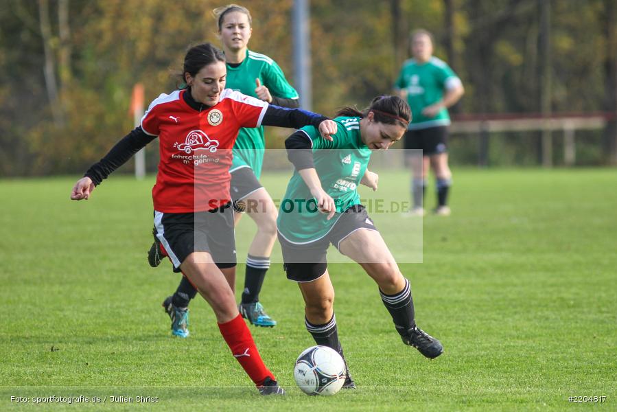 Ylenia Marras, Julia Vogel, 04.11.2017, Kreisliga Frauen, FV Karlstadt, SG 1920 Burgsinn - Bild-ID: 2204817 Ylenia Marras, Julia Vogel, 04.11.2017, Kreisliga Frauen, FV Karlstadt, SG 1920 Burgsinn - Bild-ID: 2204817