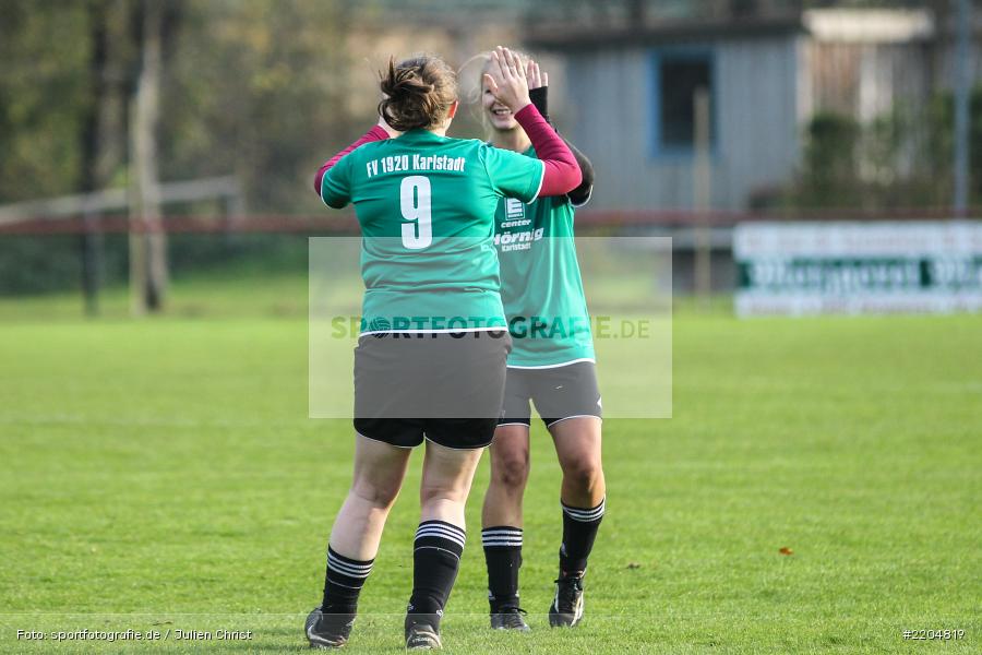 Vivien Reusch, Lisa Steinbach, 04.11.2017, Kreisliga Frauen, FV Karlstadt, SG 1920 Burgsinn - Bild-ID: 2204819 Vivien Reusch, Lisa Steinbach, 04.11.2017, Kreisliga Frauen, FV Karlstadt, SG 1920 Burgsinn - Bild-ID: 2204819