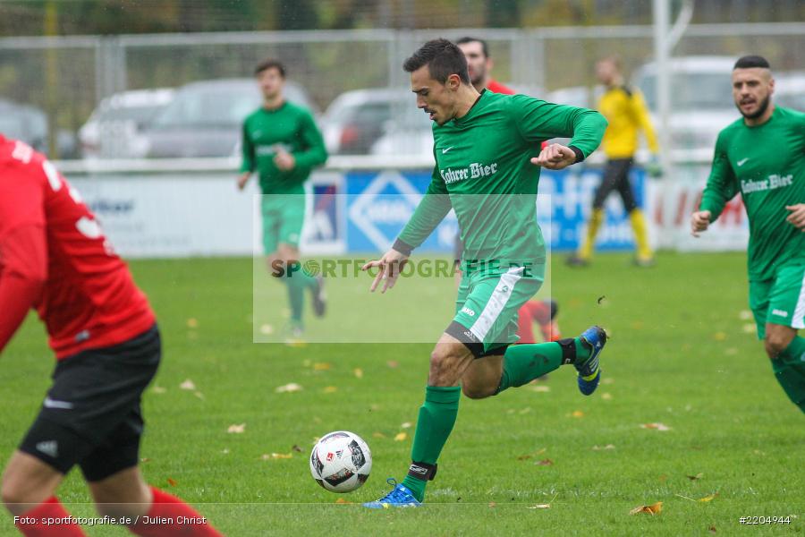 Dominik Lambrecht, 05.11.2017, Bezirksliga West, SC Schwarzach, FV Karlstadt - Bild-ID: 2204944 Dominik Lambrecht, 05.11.2017, Bezirksliga West, SC Schwarzach, FV Karlstadt - Bild-ID: 2204944