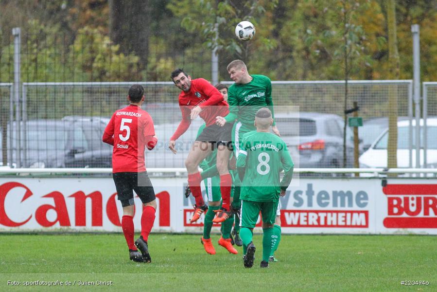Johannes Albert, Peter Link, 05.11.2017, Bezirksliga West, SC Schwarzach, FV Karlstadt - Bild-ID: 2204946 Johannes Albert, Peter Link, 05.11.2017, Bezirksliga West, SC Schwarzach, FV Karlstadt - Bild-ID: 2204946