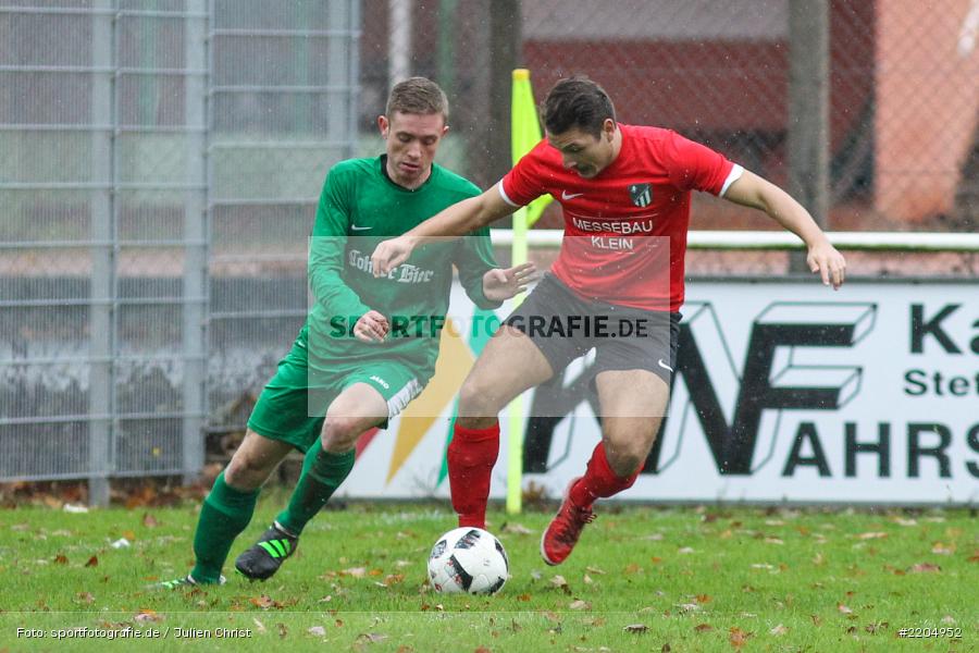 Tim Hofbauer, Tobias Bürkner, 05.11.2017, Bezirksliga West, SC Schwarzach, FV Karlstadt - Bild-ID: 2204952 Tim Hofbauer, Tobias Bürkner, 05.11.2017, Bezirksliga West, SC Schwarzach, FV Karlstadt - Bild-ID: 2204952