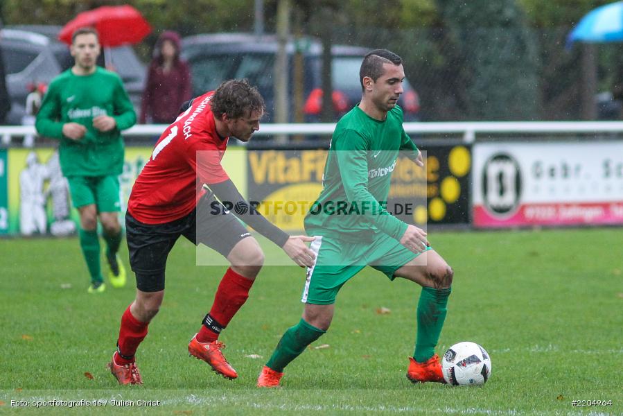 Johan Brahimi, Bernd Keilholz, 05.11.2017, Bezirksliga West, SC Schwarzach, FV Karlstadt - Bild-ID: 2204964 Johan Brahimi, Bernd Keilholz, 05.11.2017, Bezirksliga West, SC Schwarzach, FV Karlstadt - Bild-ID: 2204964