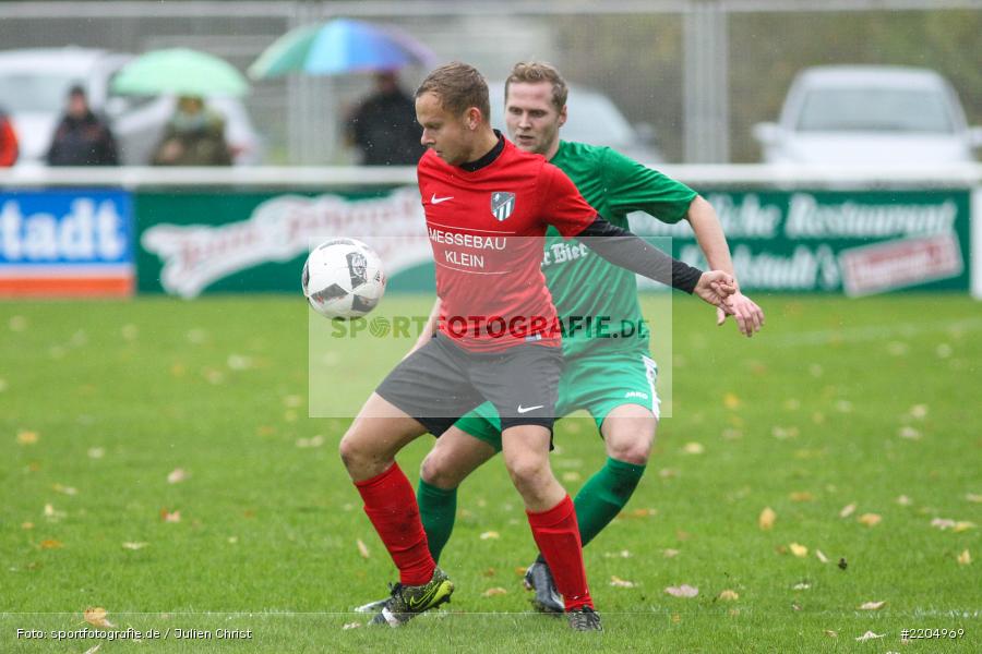 Nico Eichelbrönner, Felix Strohmenger, 05.11.2017, Bezirksliga West, SC Schwarzach, FV Karlstadt - Bild-ID: 2204969 Nico Eichelbrönner, Felix Strohmenger, 05.11.2017, Bezirksliga West, SC Schwarzach, FV Karlstadt - Bild-ID: 2204969