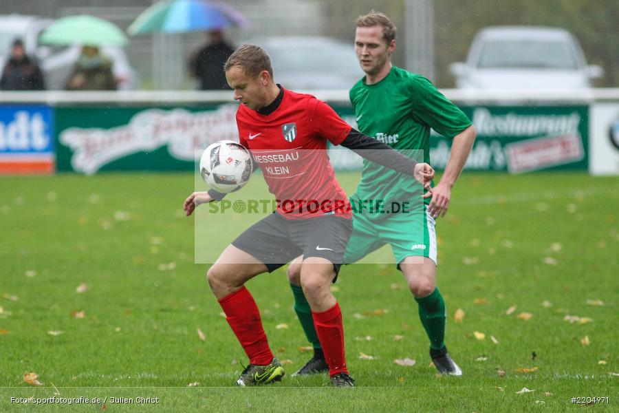 Nico Eichelbrönner, Felix Strohmenger, 05.11.2017, Bezirksliga West, SC Schwarzach, FV Karlstadt - Bild-ID: 2204971 Nico Eichelbrönner, Felix Strohmenger, 05.11.2017, Bezirksliga West, SC Schwarzach, FV Karlstadt - Bild-ID: 2204971