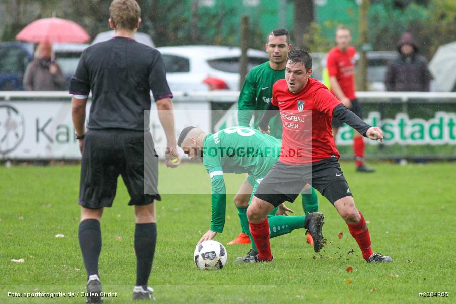 Nino Scheidler, 05.11.2017, Bezirksliga West, SC Schwarzach, FV Karlstadt - Bild-ID: 2204983