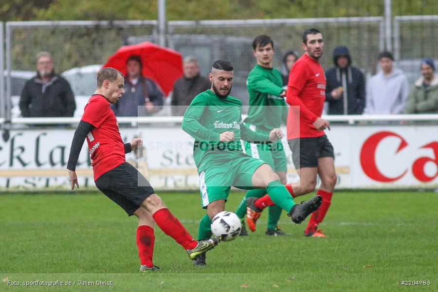 Nico Eichelbrönner, Atilla Aydogdu, 05.11.2017, Bezirksliga West, SC Schwarzach, FV Karlstadt - Bild-ID: 2204986 Nico Eichelbrönner, Atilla Aydogdu, 05.11.2017, Bezirksliga West, SC Schwarzach, FV Karlstadt - Bild-ID: 2204986