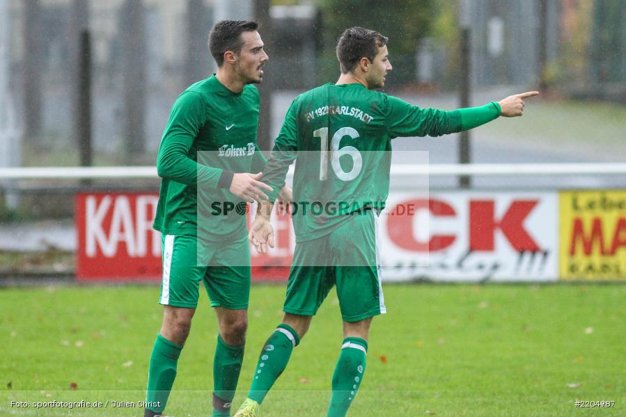 Dominik Lambrecht, Michael Winkler, 05.11.2017, Bezirksliga West, SC Schwarzach, FV Karlstadt - Bild-ID: 2204987 Dominik Lambrecht, Michael Winkler, 05.11.2017, Bezirksliga West, SC Schwarzach, FV Karlstadt - Bild-ID: 2204987