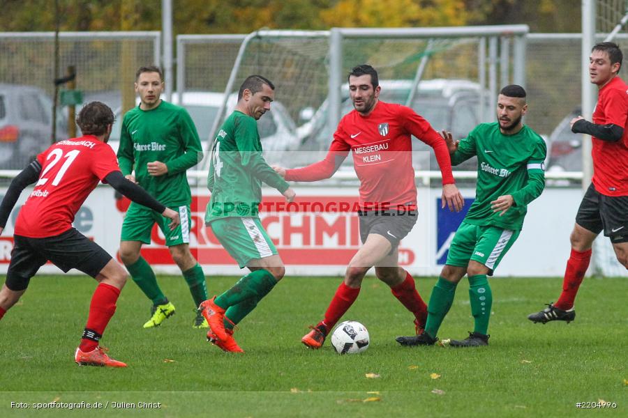 Johan Brahimi, Peter Link, 05.11.2017, Bezirksliga West, SC Schwarzach, FV Karlstadt - Bild-ID: 2204996 Johan Brahimi, Peter Link, 05.11.2017, Bezirksliga West, SC Schwarzach, FV Karlstadt - Bild-ID: 2204996