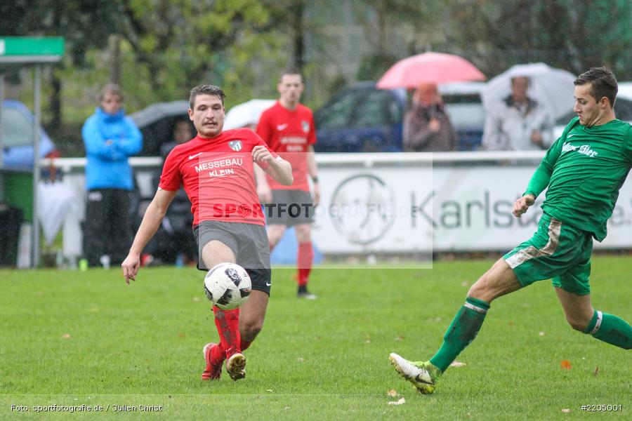 Tobias Bürkner, 05.11.2017, Bezirksliga West, SC Schwarzach, FV Karlstadt - Bild-ID: 2205001 Tobias Bürkner, 05.11.2017, Bezirksliga West, SC Schwarzach, FV Karlstadt - Bild-ID: 2205001