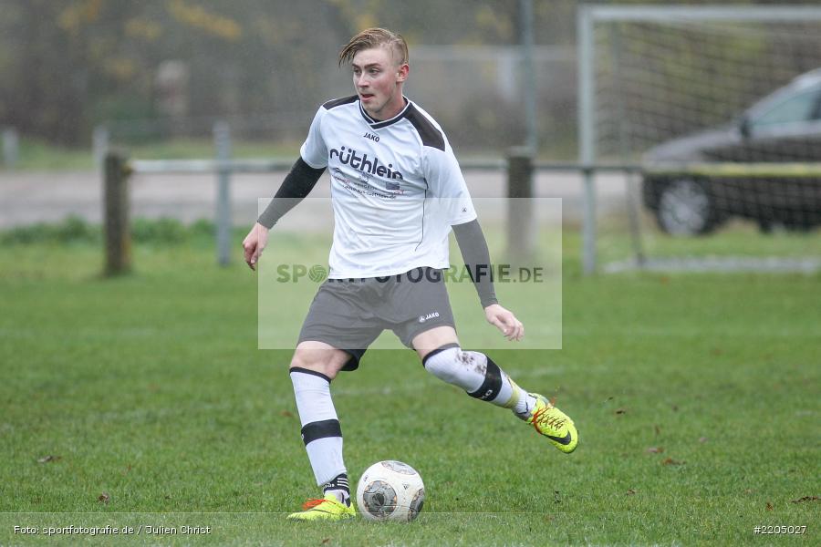 Marcel Wagenbrenner, 11.11.2017, Kreisliga Würzburg, A-Junioren, (SG) ASV Rimpar, (SG) FV Karlstadt - Bild-ID: 2205027