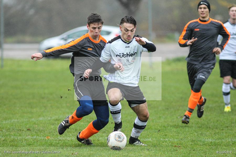 Timo Römeis, Nico Hörning, 11.11.2017, Kreisliga Würzburg, A-Junioren, (SG) ASV Rimpar, (SG) FV Karlstadt - Bild-ID: 2205029 Timo Römeis, Nico Hörning, 11.11.2017, Kreisliga Würzburg, A-Junioren, (SG) ASV Rimpar, (SG) FV Karlstadt - Bild-ID: 2205029