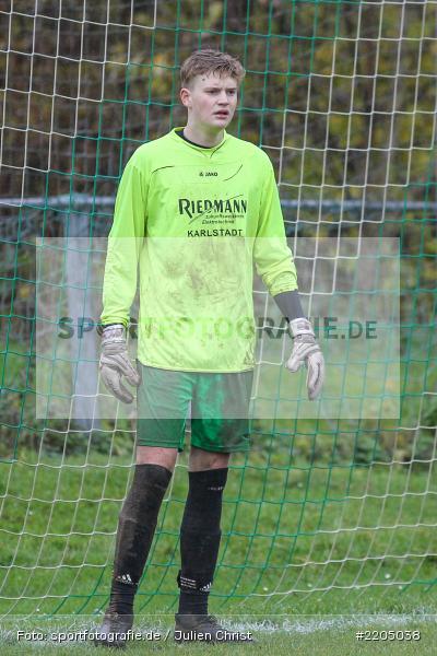 Florian Amend, 11.11.2017, Kreisliga Würzburg, A-Junioren, (SG) ASV Rimpar, (SG) FV Karlstadt - Bild-ID: 2205038 Florian Amend, 11.11.2017, Kreisliga Würzburg, A-Junioren, (SG) ASV Rimpar, (SG) FV Karlstadt - Bild-ID: 2205038