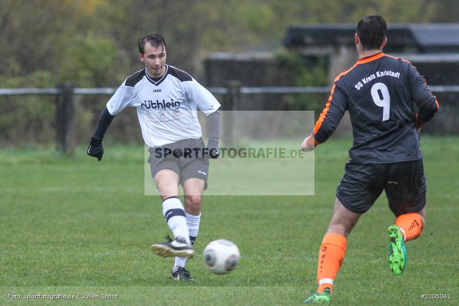 Steffen Mayer, 11.11.2017, Kreisliga Würzburg, A-Junioren, (SG) ASV Rimpar, (SG) FV Karlstadt - Bild-ID: 2205042