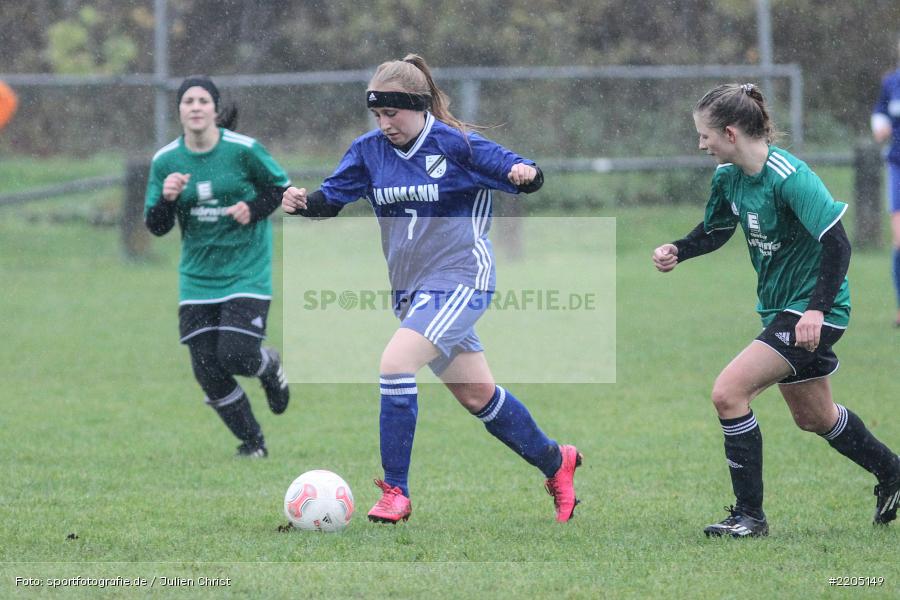 Vivien Reusch, Fortuna Sacra, 12.11.2017, Kreisliga Frauen, FV Steinfeld/Hausen-Rohrbach, FV Karlstadt - Bild-ID: 2205149