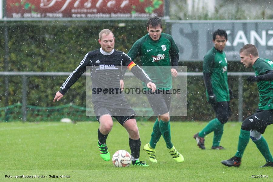 Andreas Köhler, Matthias Hauser, 12.11.2017, Kreisliga Würzburg, FV 05 Helmstadt, TSV Retzbach - Bild-ID: 2205194