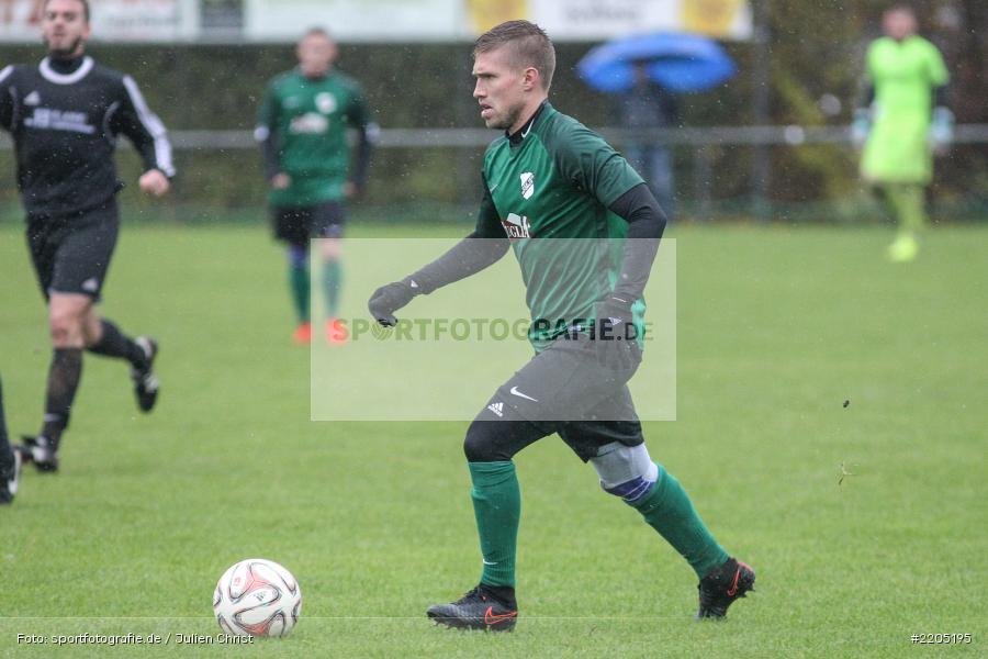Philipp Gößwein, 12.11.2017, Kreisliga Würzburg, FV 05 Helmstadt, TSV Retzbach - Bild-ID: 2205195