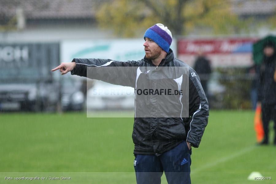 Florian Büttner, 12.11.2017, Kreisliga Würzburg, FV 05 Helmstadt, TSV Retzbach - Bild-ID: 2205198
