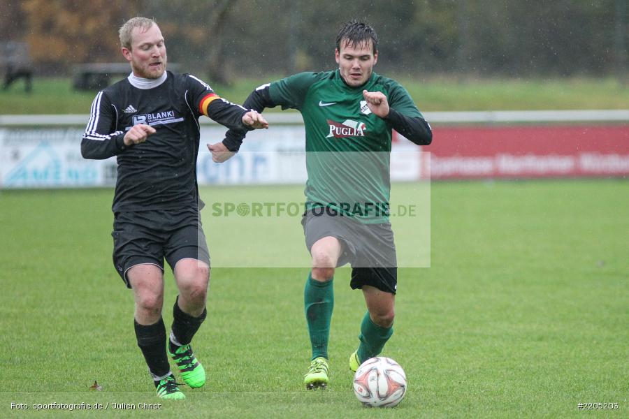 Andreas Köhler, Matthias Hauser, 12.11.2017, Kreisliga Würzburg, FV 05 Helmstadt, TSV Retzbach - Bild-ID: 2205203